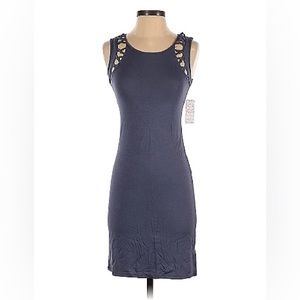 Free People Cutout Sleeve Dress
